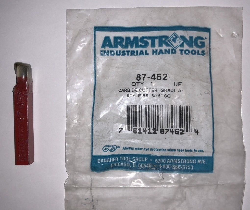 Armstrong 87-462 Carbide Cutter Grade A7 Hot on Sale