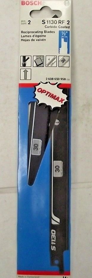 Bosch S1130RF2 9″ Carbide Coated Cast Iron Fiberglass Recip Saw Blades 2 Pack on Sale