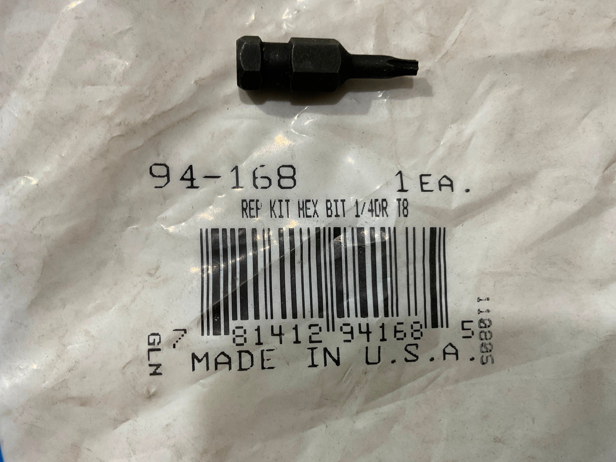 Armstrong 94-168 Rep Kit Hex Bit 1/4Dr T8 USA Online Sale