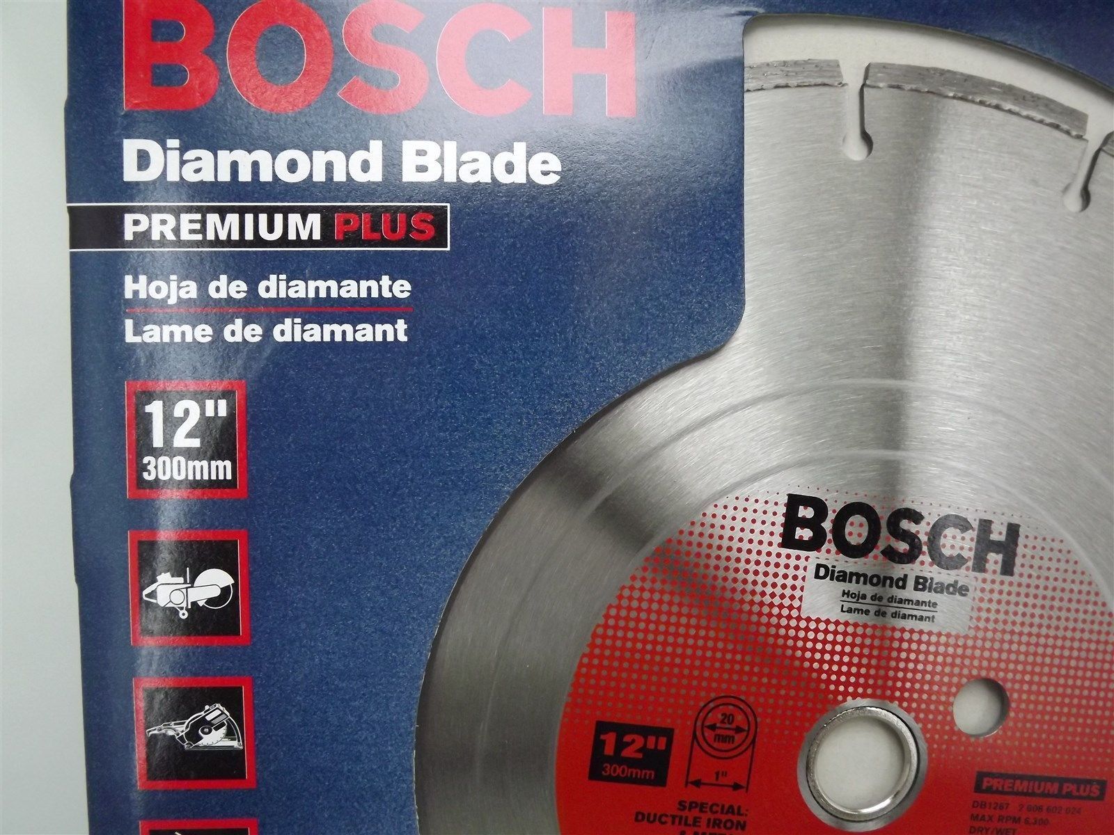 Bosch DB1267 Premium Plus 12″ Dry or Wet Metal Cutting Seg Diamond Saw Blade on Sale