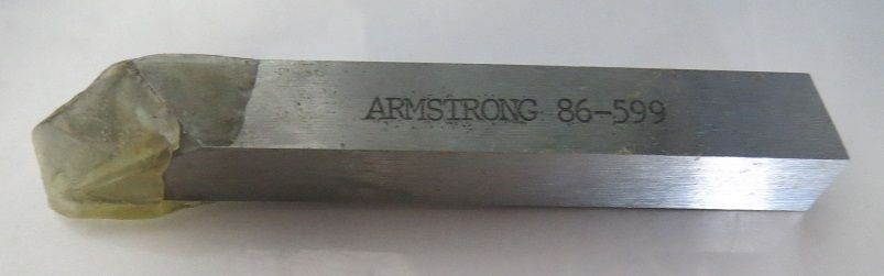 Armstrong 86-599 GROUND-TO-FORM TOOL BIT CUTTER USA Supply