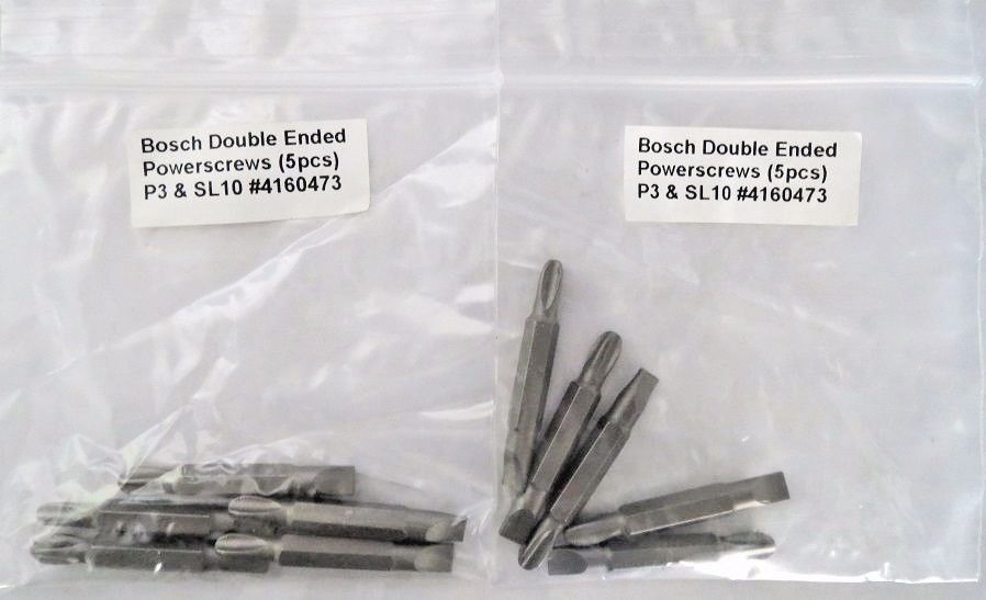 Bosch 4160473 #3 Phillips-10 Power Screw Tips 2 (5 packs) USA on Sale