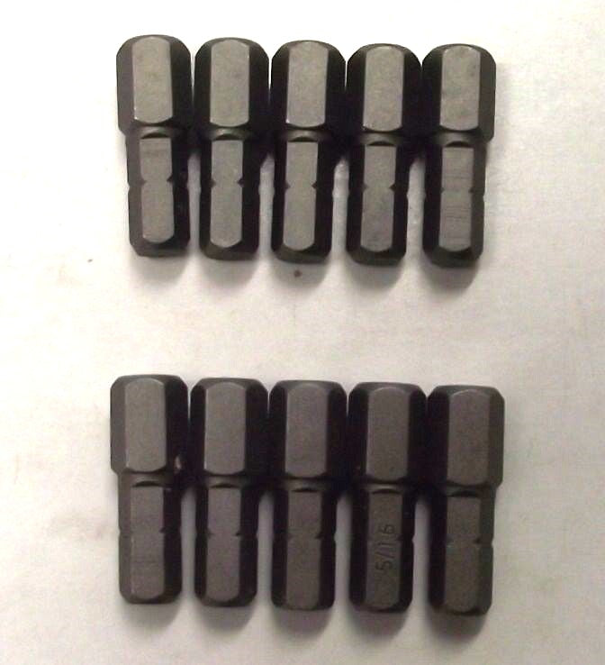 Bosch 2610023886 1/4″ Drive x 5/16″ Hex Socket Head Insert Bit 10pcs. Online Hot Sale