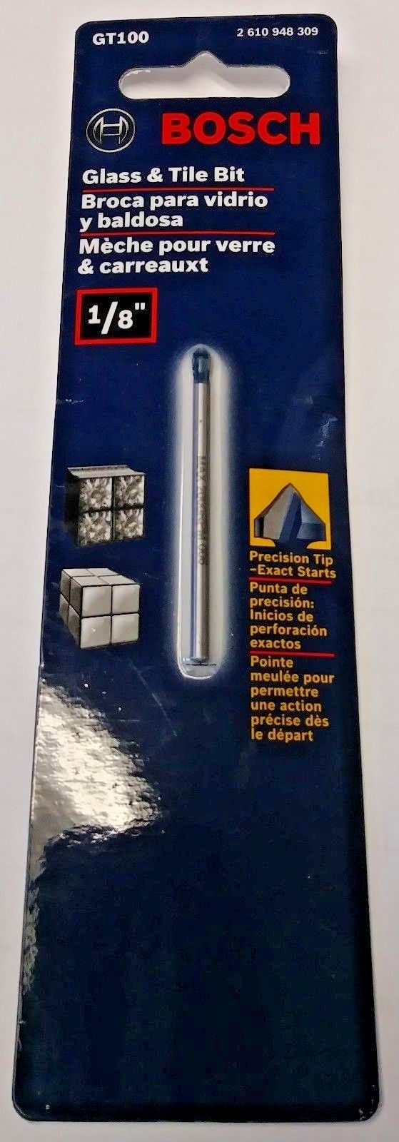 Bosch GT100 1/8″ Glass & Tile Bit #56 Online Hot Sale