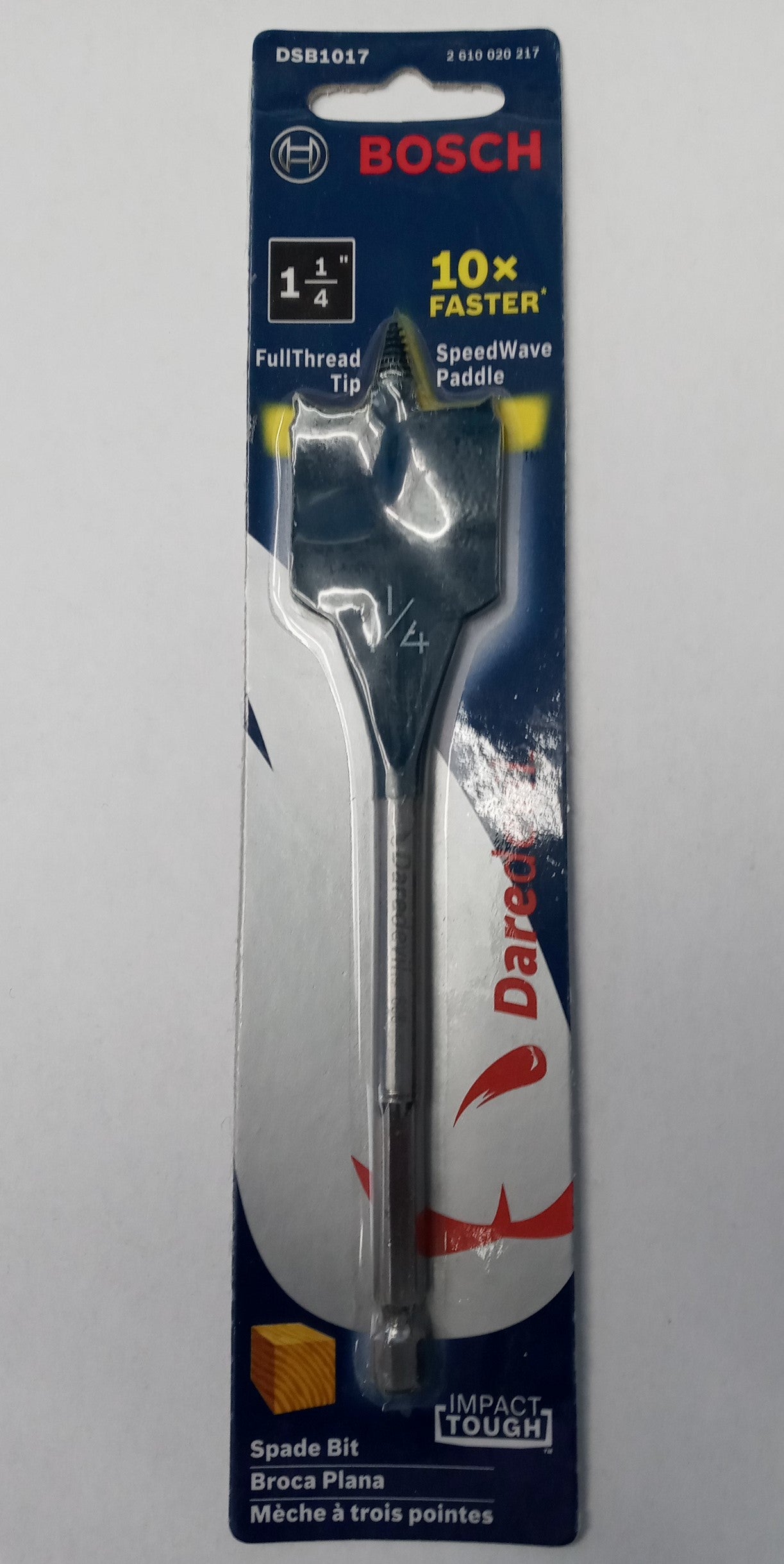 Bosch DareDevil DSB1017 1-1/4″ x 6″ Spade Bit Supply