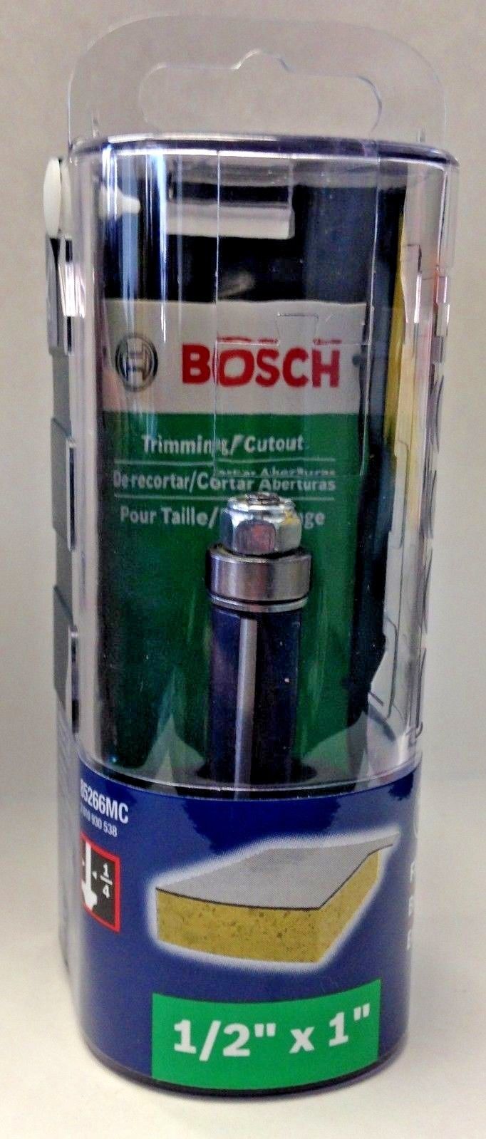 Bosch 85266MC 1/2″ x 1″ Trimming / Cutout Flush Trim Carbide Tipped Router Bit Online now