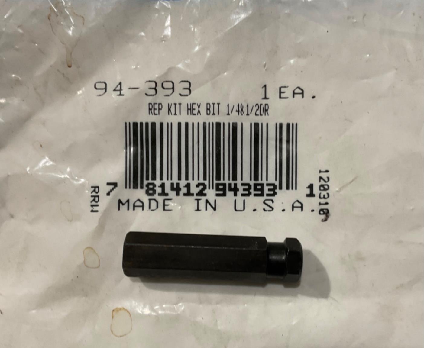 Armstrong 94-393 Rep Kit Hex Bit 1/4 & 1/2 Dr USA Hot on Sale