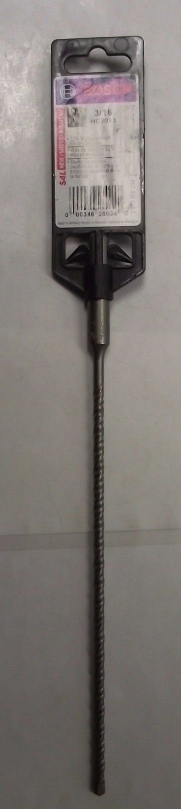 Bosch HC2013 S4 3/16 x 8 x 10 SDS+ Shank Carbide Tipped Hammer Drill Bit Germany Fashion