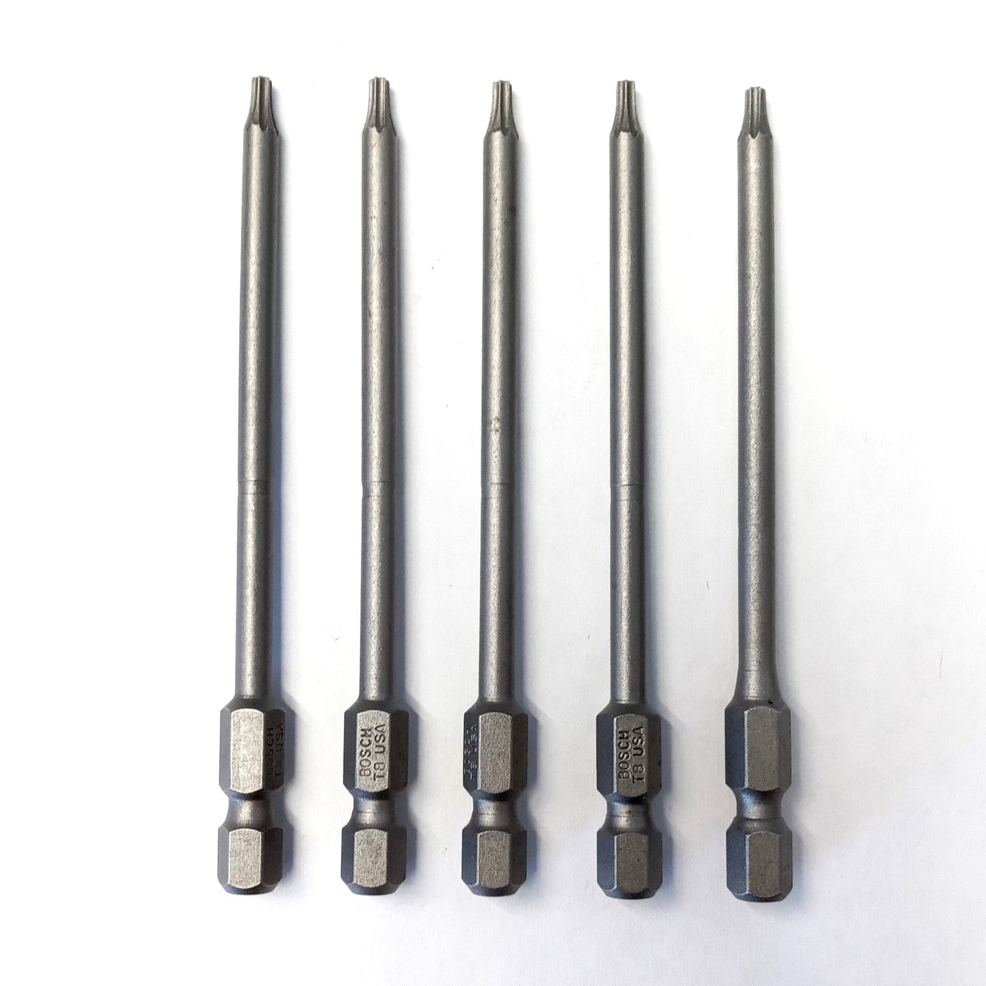 Bosch 1609507698 Torx Power Bit T8 1/4″ Hex Drive, 3-1/2″ OAL 5pcs. USA Online now