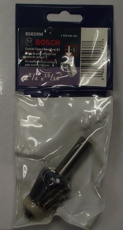 Bosch 85659M 1-1/4″ Carbide Tipped Bevel Bowl Bit Router Bit 1/2″ Shank Online