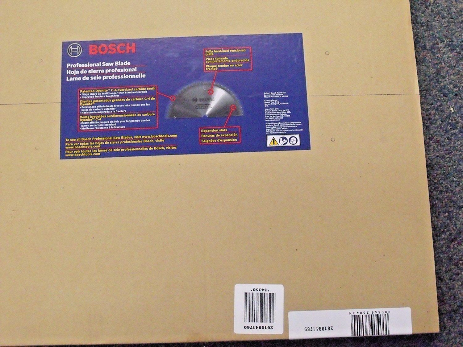 Bosch PRO1880GP 18″ 80T General Purpose Saw Blade on Sale
