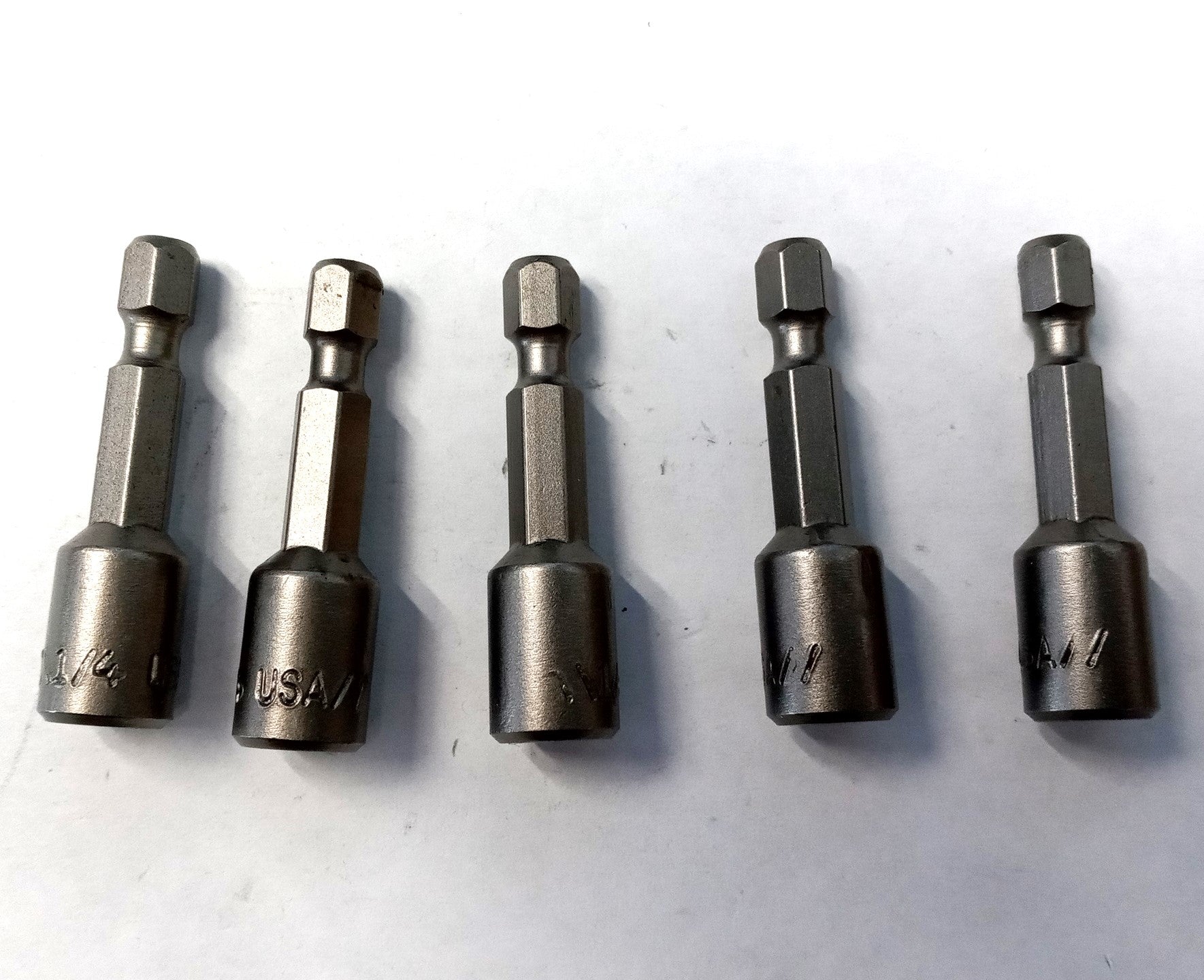 Bosch 3UU45 5pcs 1/4″ x 1-5/8″ Magnetic Nutsetter USA on Sale