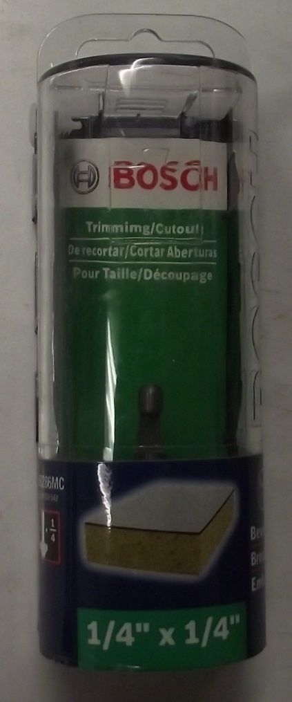 BOSCH 85286MC 1-Flute Bevel Trim Bit 7° x 1/4″ Solid Carbide Online