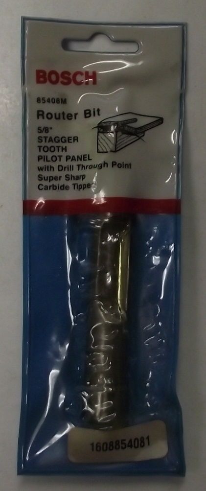 Bosch 85408M 5/8″ Carbide Tipped Staggertooth Pilot Panel Router Bit USA Online