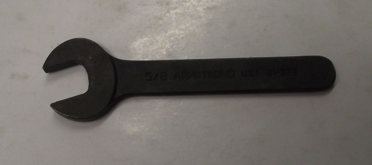 Armstrong Tools 31-320 5/8″ Black Oxide Check Nut Wrench – Carbon Steel USA on Sale