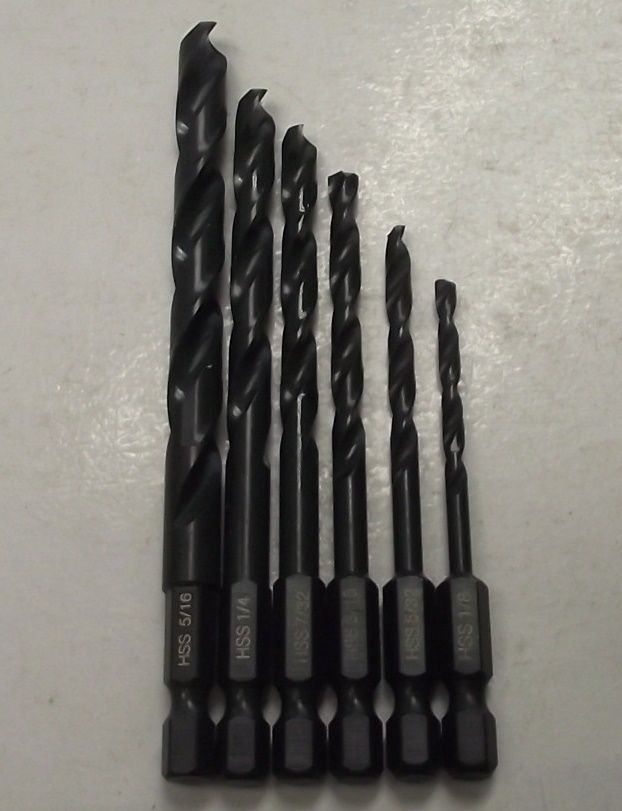 Bosch 2610065115-110 6pc Impact Drill Bit Set Bulk 1/8 to 5/16 Online