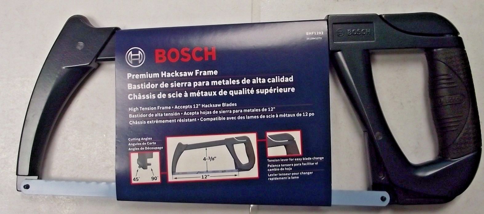 Bosch BHF1202 12″ High Tension Hacksaw Frame Brazil Online Sale