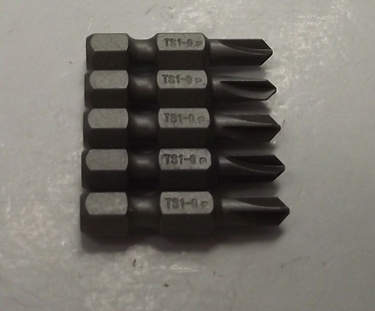 Bosch 2610000958 Torqset Power Screw Bit Tips #0 1-1/4″ 5pcs.  B1 Online