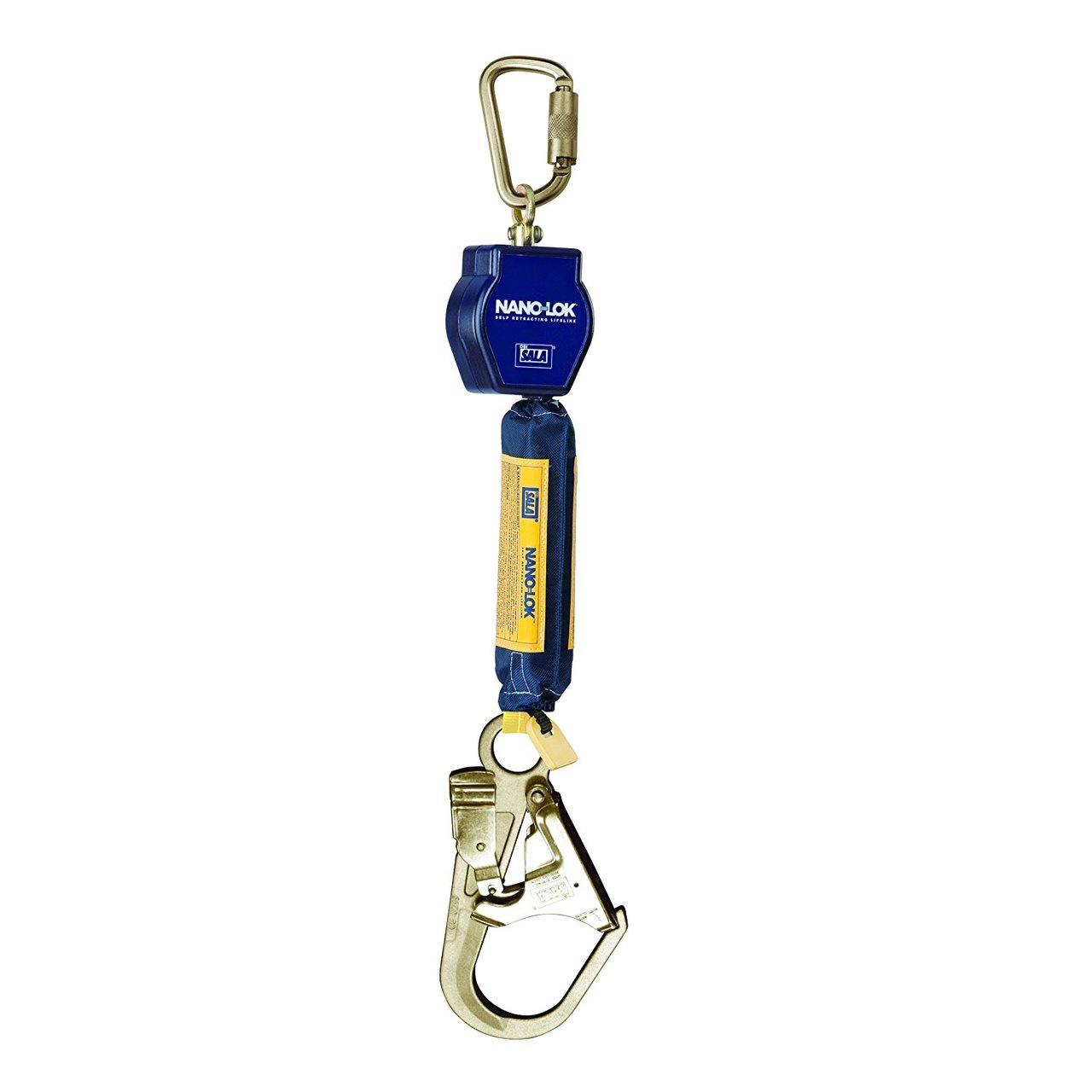 DBI-Sala Nano-Lok Self Retracting 6′ Lifeline w/ Anchor Hook & Dynema Polyester Web Hot on Sale