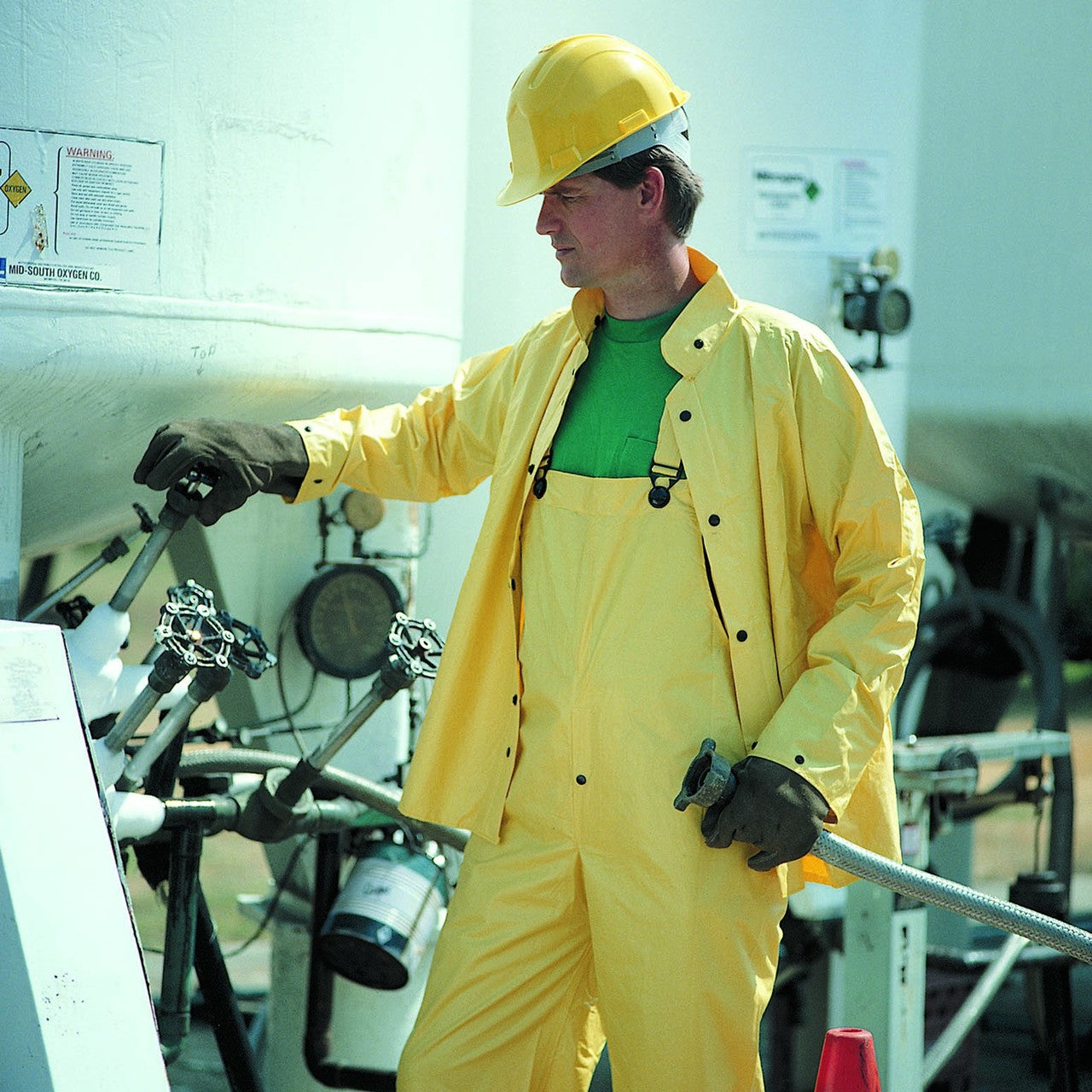 River City Wizard Yellow FR Rainsuit, 3003 Supply