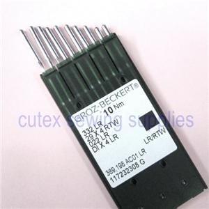 10 Groz-Beckert 332LR 29X4LR DIX4LR Leather Needles Singer 29-4, 29K Machines Discount