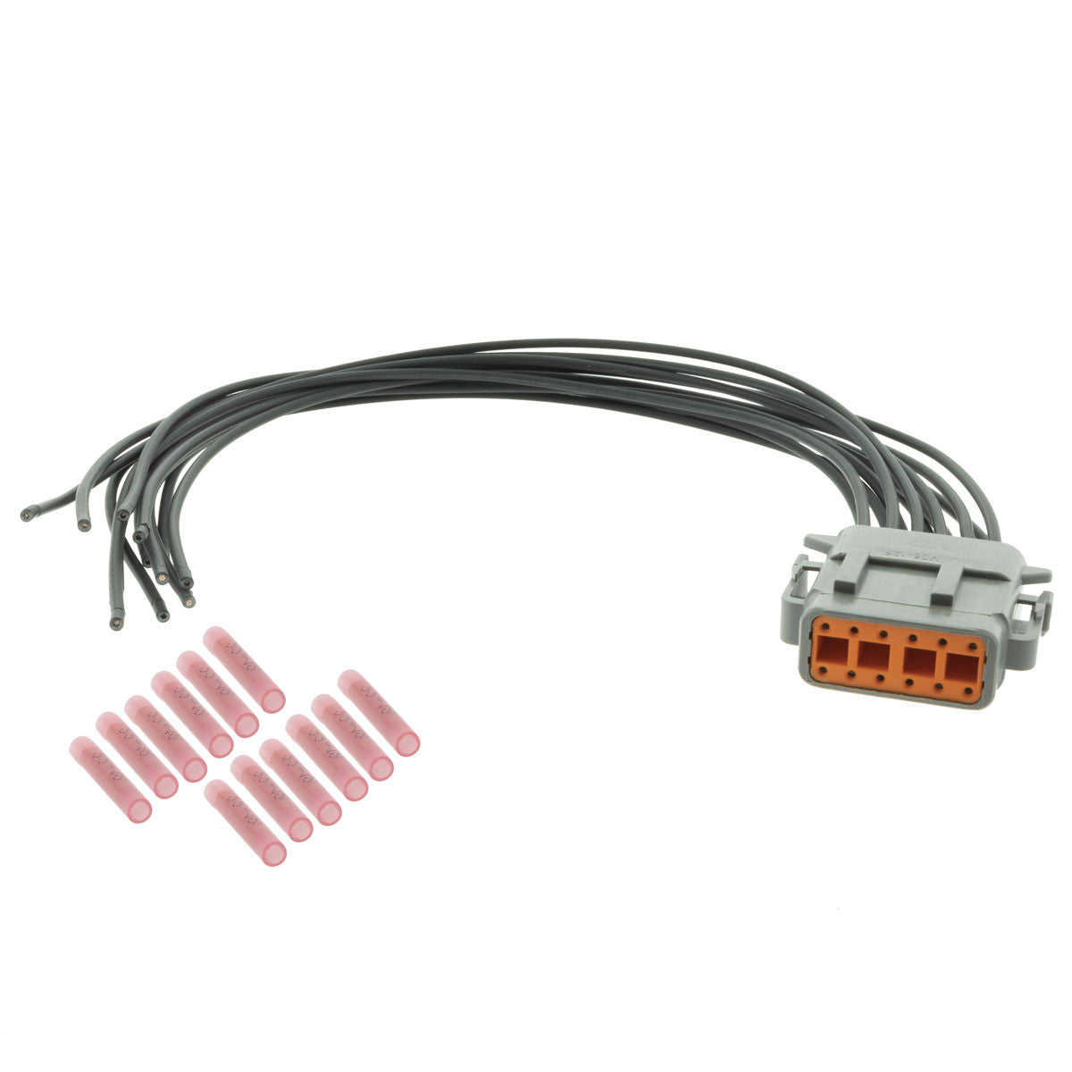 DTM06-12SA DEUTSCH DTM 12 Way Gray Plug 1′ Pigtail (22-18 AWG) Supply