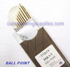 10 Titanium Ball Point 15X1 130/705H Flat Shank Home Sewing Machine Needles Online Sale