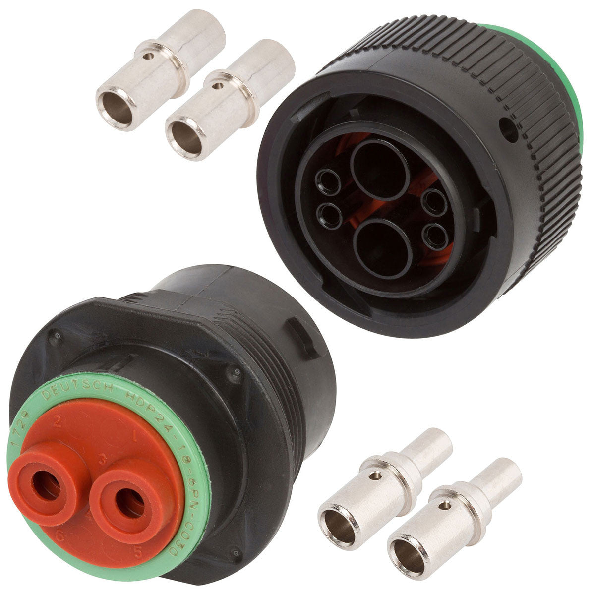 DEUTSCH HDP20 2 Way Connector Kit for 6 AWG (Includes Mounting Hardware) Discount