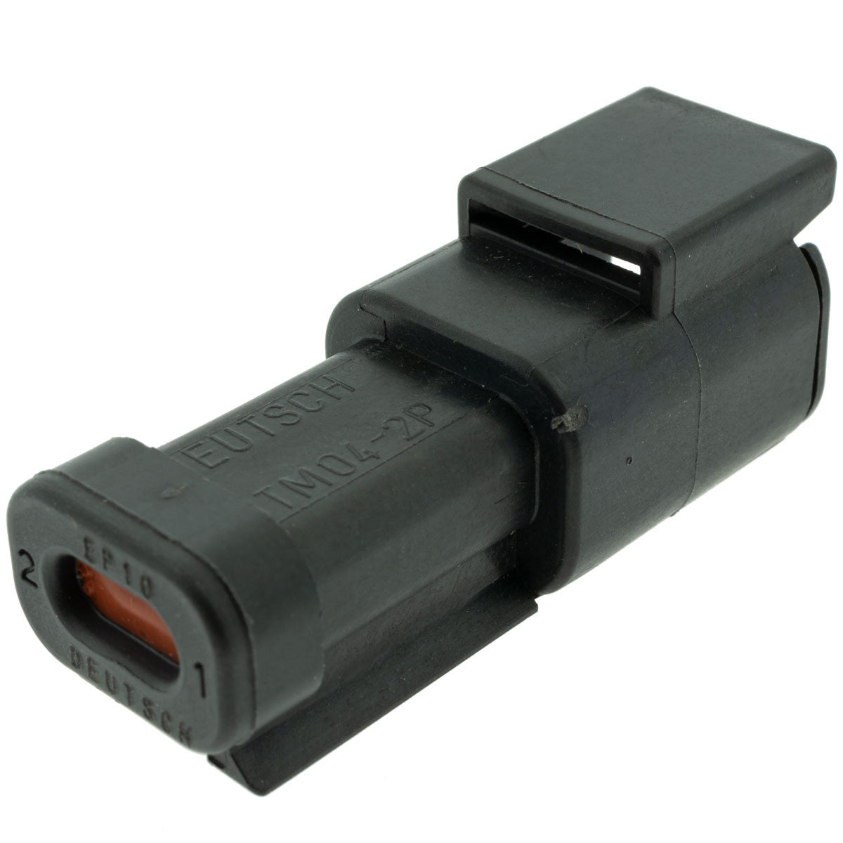 DTM04-2P-EP10 – DEUTSCH DTM 2 Way Black Terminating Receptacle Connector with 120 Ohm Resistor Sale