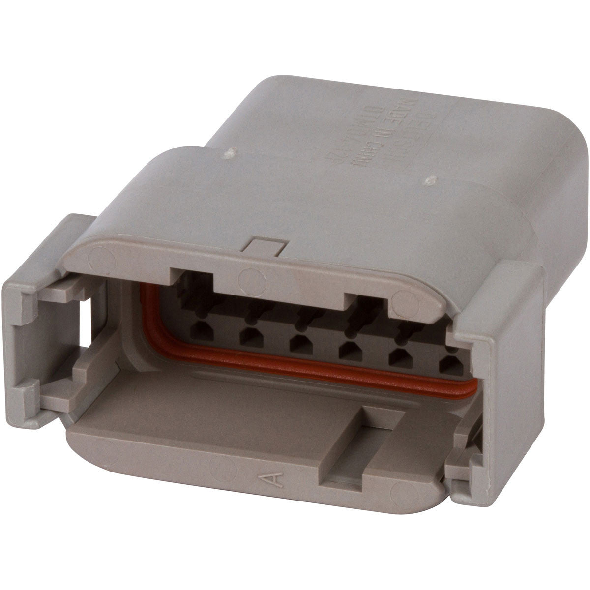 DTM04-12PA – DEUTSCH DTM 12 Way Gray Receptacle Connector, A Key Sale