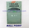 10 ORGAN Ball-Point BLX1 Round Shank Serger Needles on Sale
