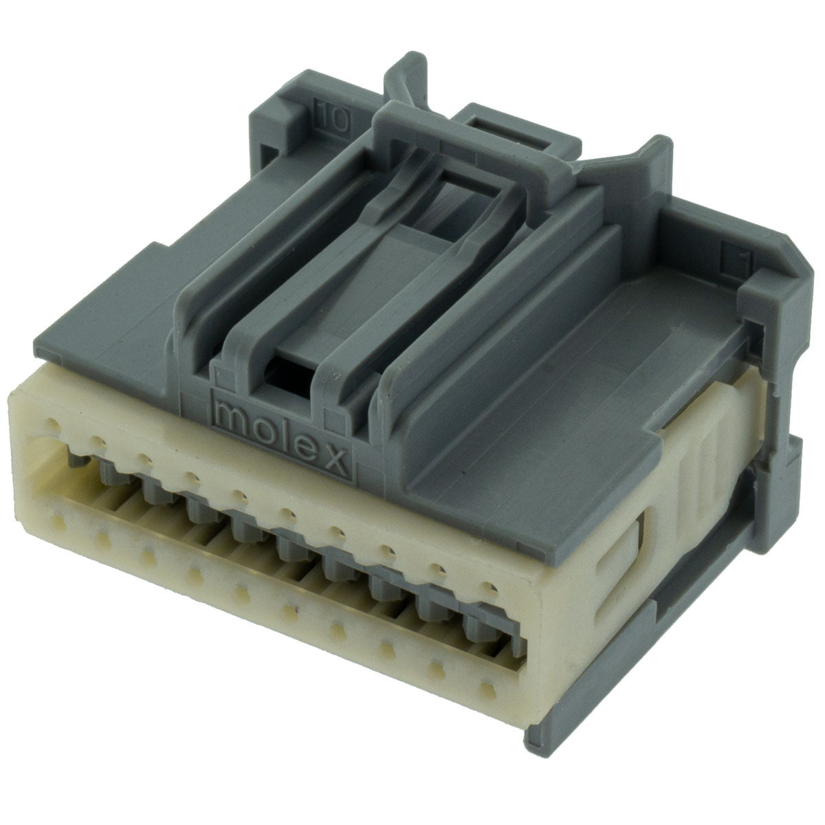 34729-0201 – Molex Stac64 20 Way Receptacle Connector, B Key on Sale