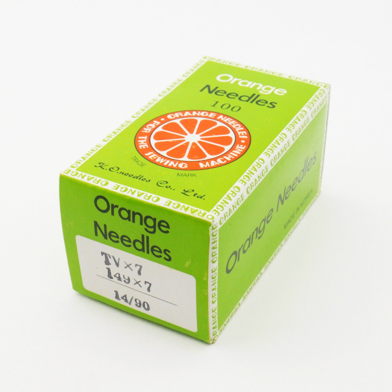 100 Pk. Orange Brand 149X7 TVX7 Industrial Sewing Machine Needles Size 90-14 Online Hot Sale