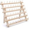 60 SPOOL WOODEN THREAD RACK FOR SMALL THREAD CONES Fashion