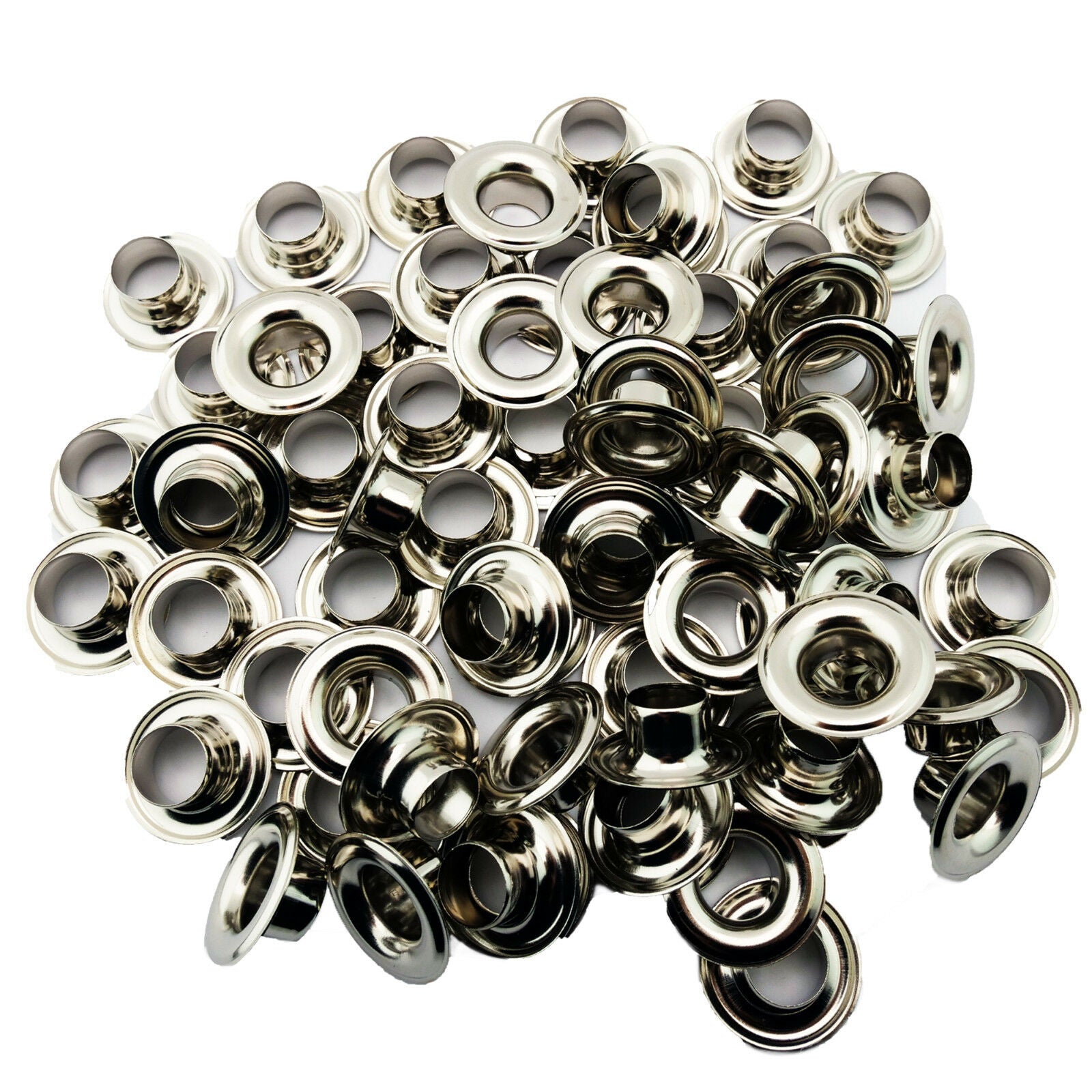 C.S. Osborne Nickel Grommets & Washers #N1-5 Size 5 (5/8″ Hole) 144 Sets Online now