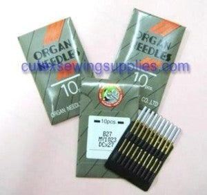30 ORGAN DCX27 B27 TITANIUM INDUSTRIAL OVERLOCK NEEDLES Online Hot Sale