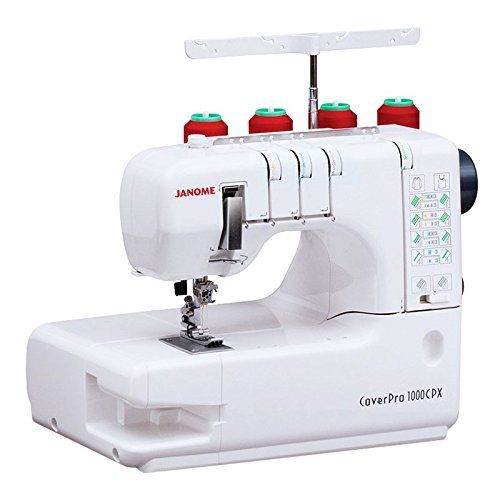 Janome CoverPro 1000CPX Portable CoverStitch Machine With Free Bonus Package Sale
