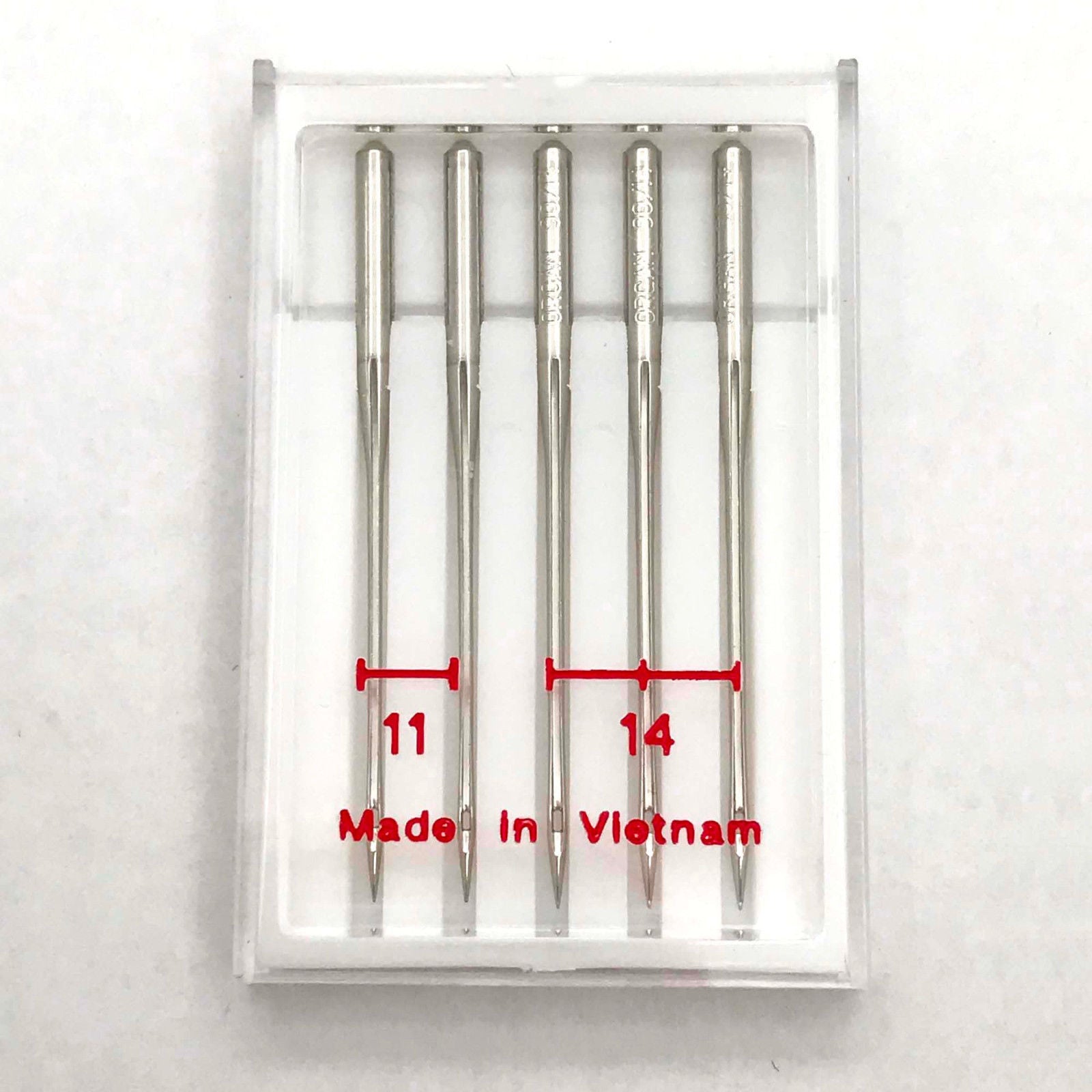 Janome 5 Pk. HAX1SP Assorted Serger Needles (Size 11 & 14) #784860100 Fashion