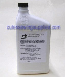 LILY WHITE SEWING MACHINE OIL – 28 OZ. BOTTLE Online Sale