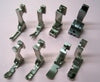 INDUSTRIAL SEWING HINGED ZIPPER FEET 8 PCS ASSORTMENT Fashion