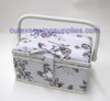 SMARTEK RX-12 SEWING BASKET WITH ACCESSORIES NOTIONS Online Sale