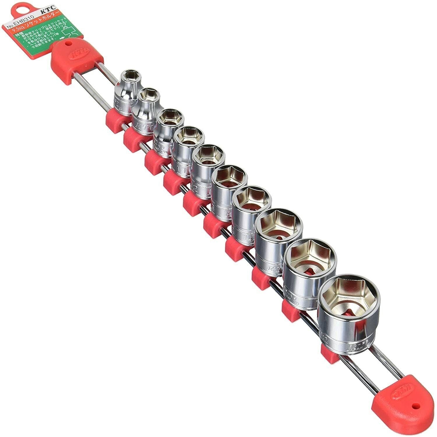 KTC 3/8 Inch (9.5mm) Socket Set 10 Pieces TB310 Supply