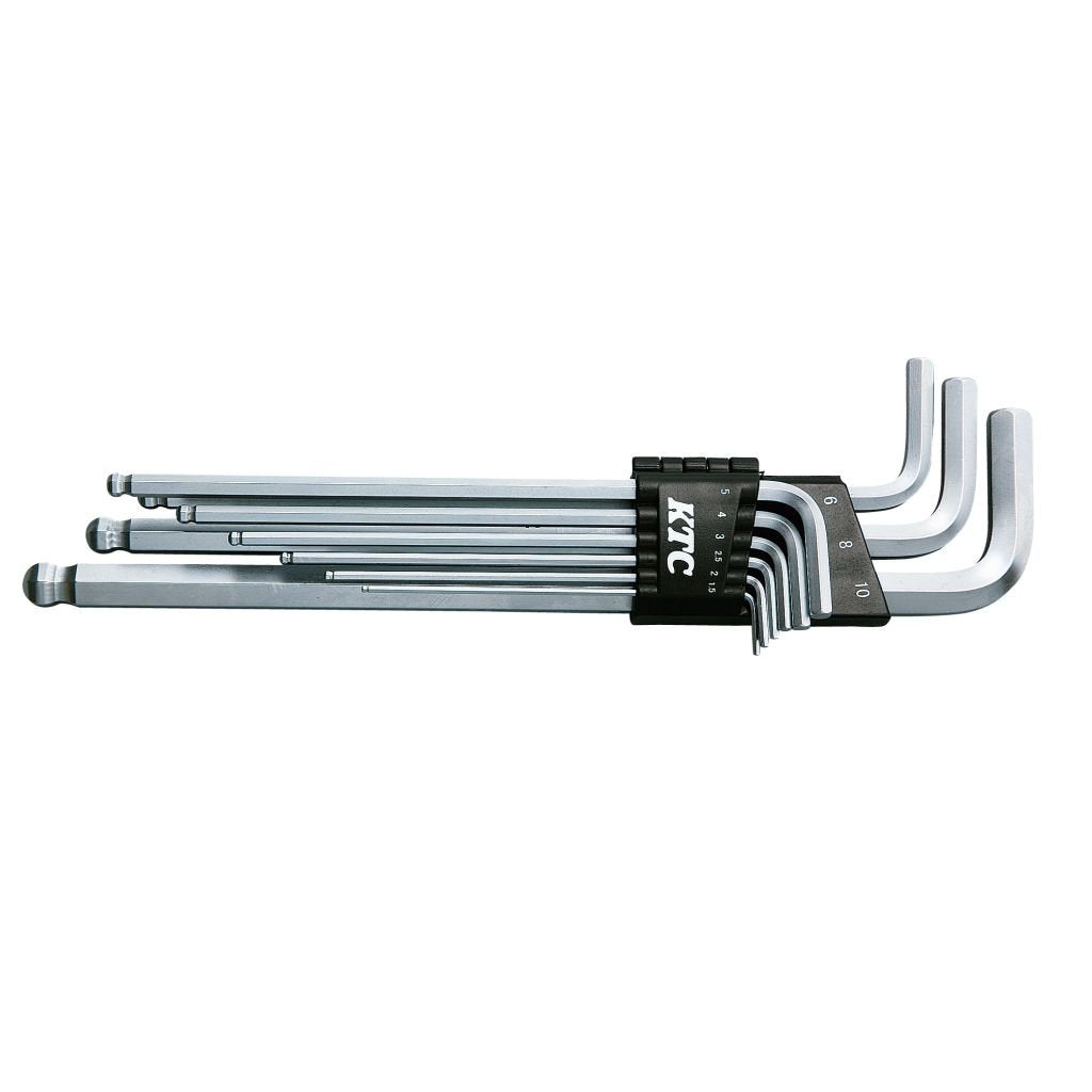 KTC Hex Keys Allen Wrench Set Ball-End Type (9-Pieces) HL259SP Online