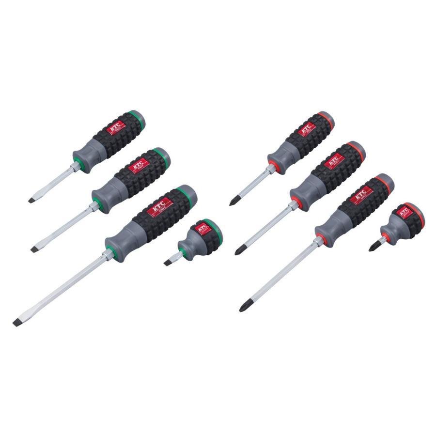 KTC JIS & Heavy-Duty Demolition Screwdriver Set (8-Pieces) TPMD18 Fashion