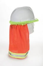 ANSI Mesh Hard Hat Neck Shade w/ Reflective (12 Count) Discount
