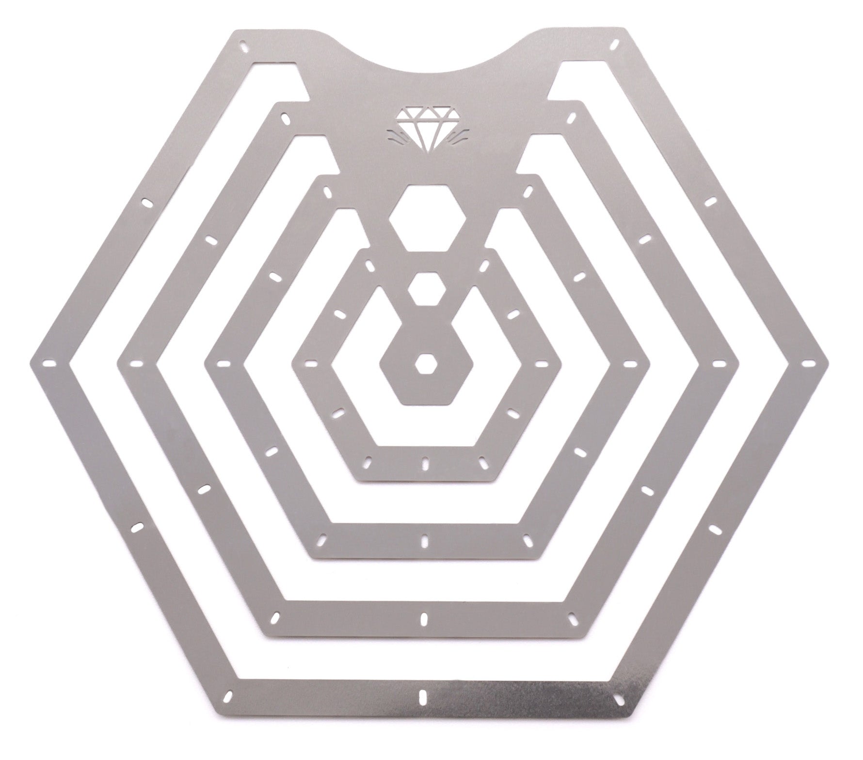 Hexagon Carving Metal Rib Discount