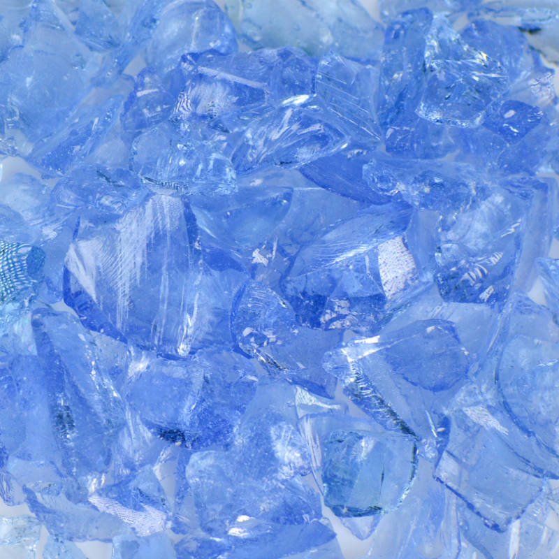 Crystal Blue Landscape Glass Online now
