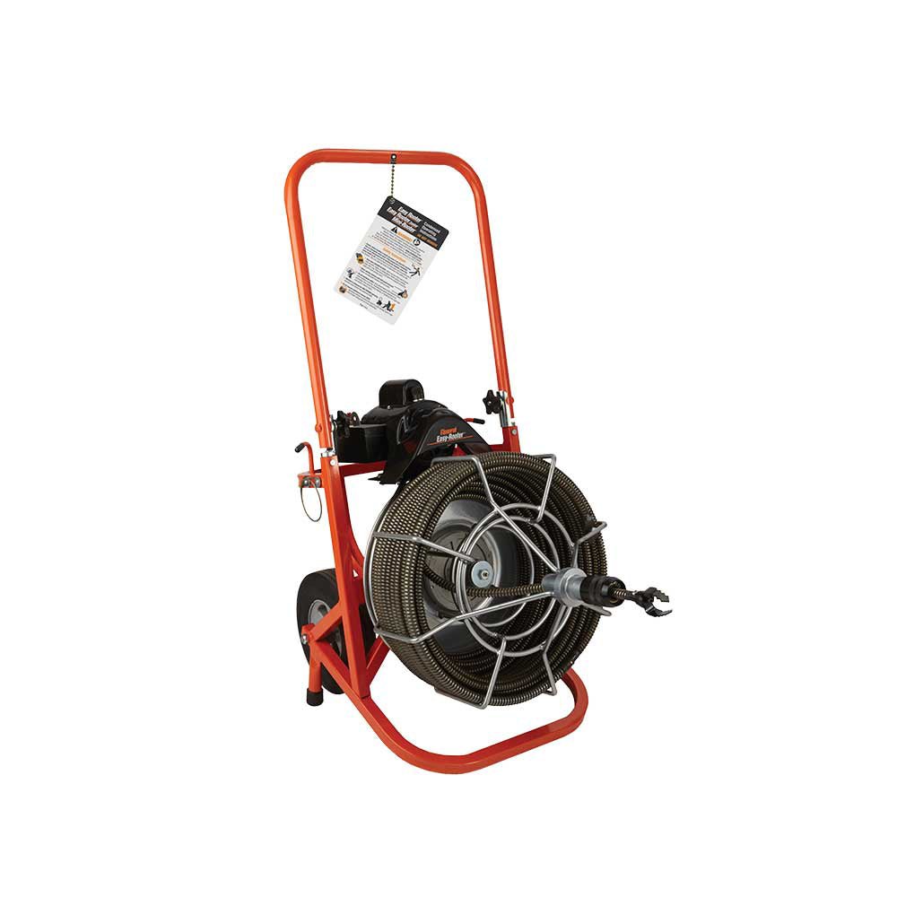General Pipe Cleaners Easy-Rooter Jr. | 75-Ft. X 1/2-In. Cable | EJCS Cutter Set on Sale