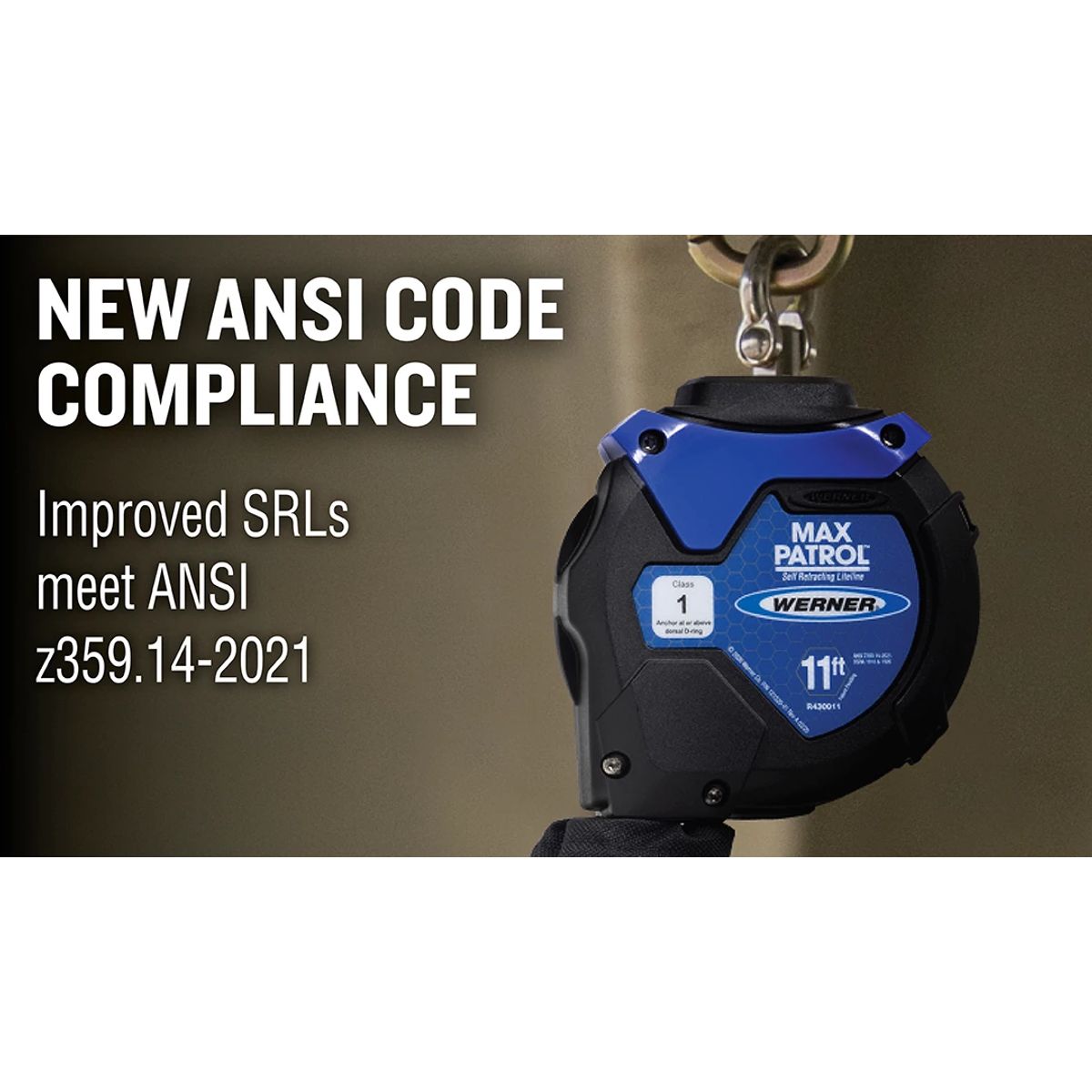R430011 11FT Max Patrol Self-Retracting Lifeline Hot on Sale
