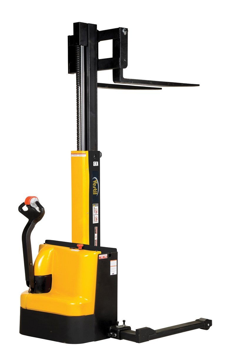 Narrow Mast Stackers with Powered Drive and Powered Lift Supply